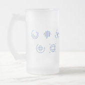 Mattierte Tasse (Links)