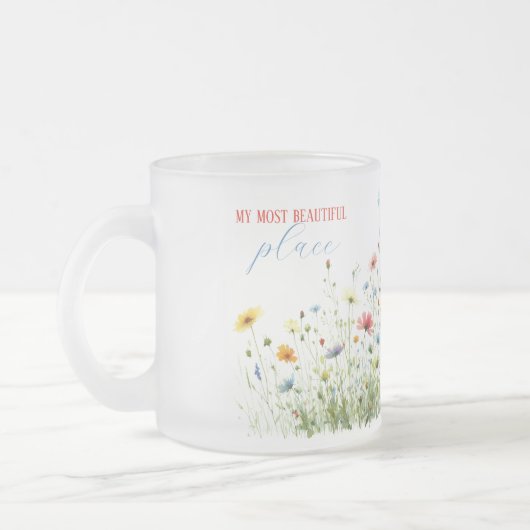 Mattierte Tasse (Links)