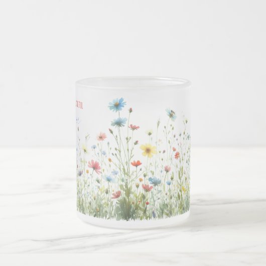 Mattierte Tasse (Mittel)