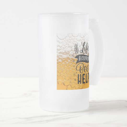 Mattierte Tasse (VorderseiteRechts)