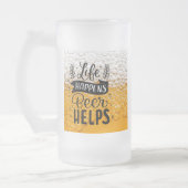 Mattierte Tasse (Links)