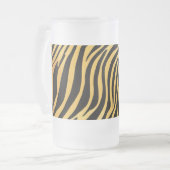 Mattierte Tasse 16 oz - Eclectic Animal Prints (Vorderseite Links)