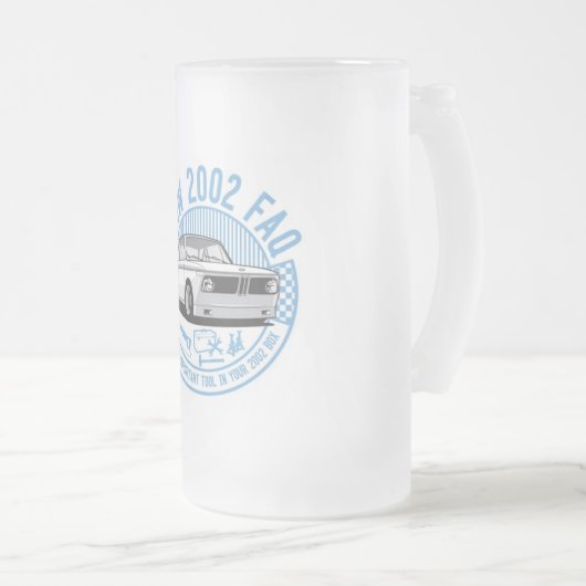 Mattierte Tasse 2002 FAQ (VorderseiteRechts)