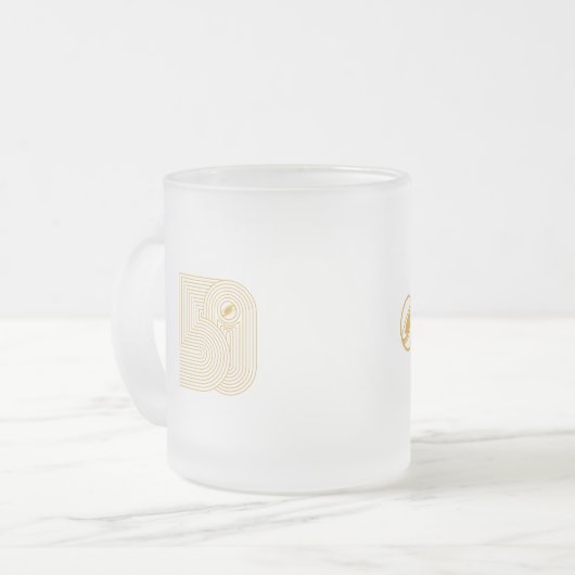 mattierte Tasse 2023, 10 oz (Vorderseite Links)