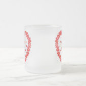 MATTIERTE Tasse aus Glas (Mittel)