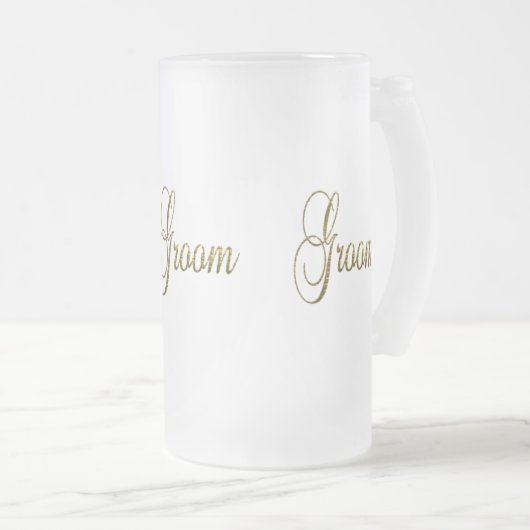 Mattierte Tasse aus Glas (VorderseiteRechts)