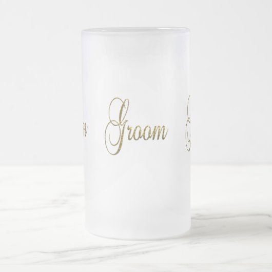 Mattierte Tasse aus Glas (Mittel)