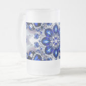 Mattierte Tasse aus Glas (Vorderseite Links)