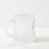 Mattierte Tasse aus Glas, 10 oz (Links)
