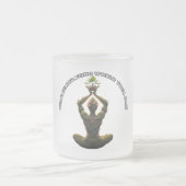 Mattierte Tasse aus Glas, 10 oz (Mittel)