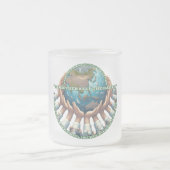 Mattierte Tasse aus Glas, 10 oz (Mittel)