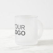 Mattierte Tasse aus Glas - 10 oz (VorderseiteRechts)