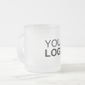 Mattierte Tasse aus Glas - 10 oz (Vorderseite Links)