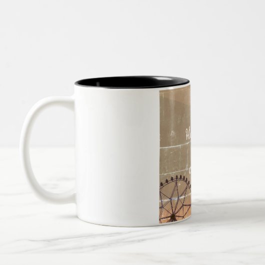 Mattierte Tasse aus Glas, 10 oz (Links)