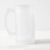 Mattierte Tasse aus Glas, 16 oz (Links)