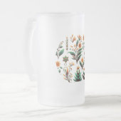 Mattierte Tasse aus Glas, 16 oz (Vorderseite Links)