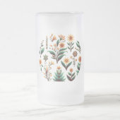 Mattierte Tasse aus Glas, 16 oz (Mittel)