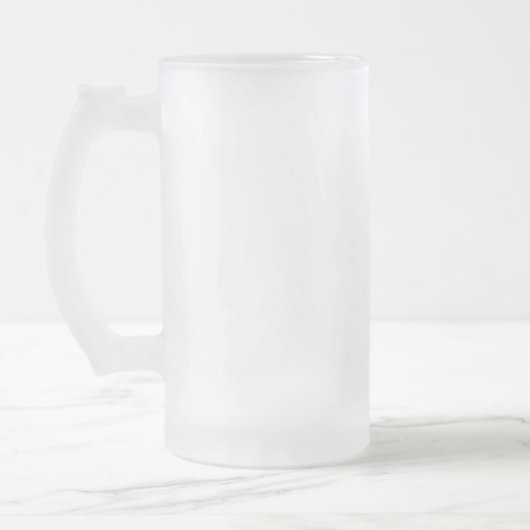 Mattierte Tasse aus Glas, 16 oz (Links)