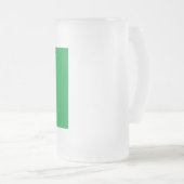 Mattierte Tasse aus Glas - Bild 16 oz hinzufügen (VorderseiteRechts)