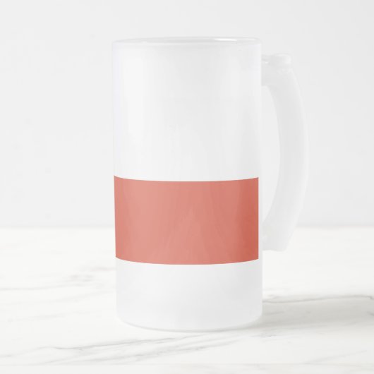 Mattierte Tasse aus Glas mit Chile (VorderseiteRechts)