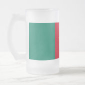 Mattierte Tasse aus Glas mit Kamerun (Links)