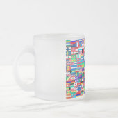 Mattierte Tasse aus Glasfaserkleim (Links)
