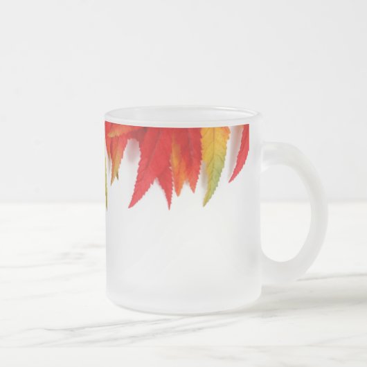 Mattierte Tasse aus Herbstleaf (Rechts)