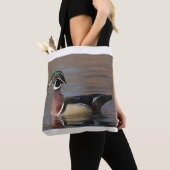 Mattierte Tasse aus Male Wood Duck Tasche (Von Nahem)