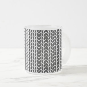 MATTIERTE Tasse aus  STRICK
