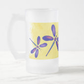 Mattierte Tasse der digitalen Libelle (Links)