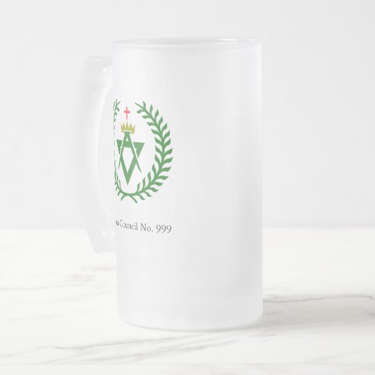 Mattierte Tasse der Gewohnheits-AMD (Vorderseite Links)