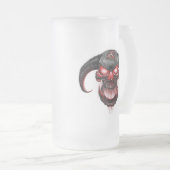 Mattierte Tasse - der Oran'Thul Schädel (VorderseiteRechts)