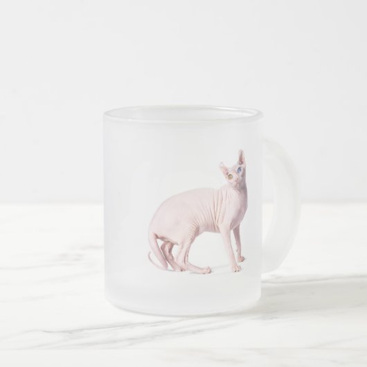 Mattierte Tasse der Sphinx (VorderseiteRechts)