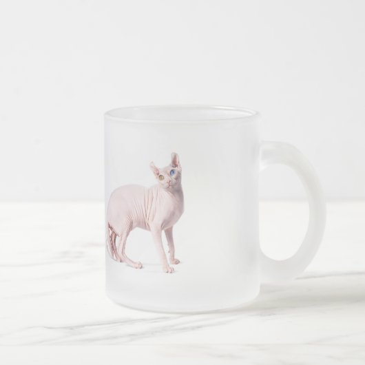 Mattierte Tasse der Sphinx (Rechts)