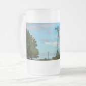 Mattierte Tasse der Windmühle Bird Flock (Vorderseite Links)