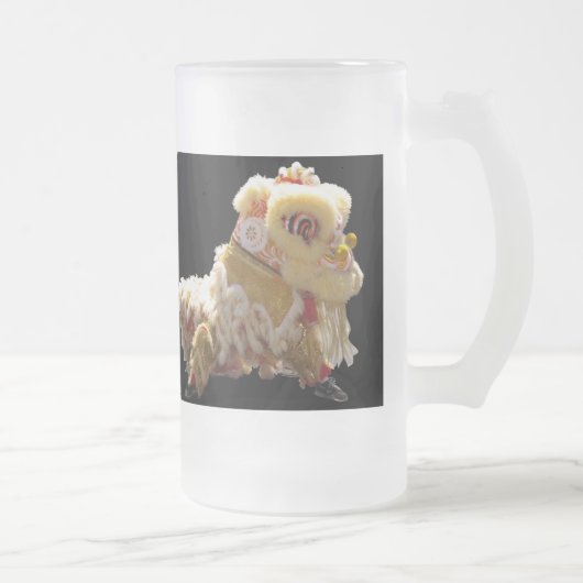 Mattierte Tasse des chinesischen Drachen (Rechts)