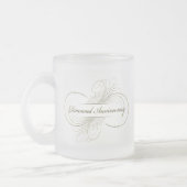 Mattierte Tasse des Diamantjahrestages (Links)
