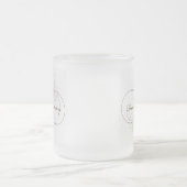 Mattierte Tasse des Diamantjahrestages (Mittel)
