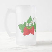 Mattierte Tasse des Erdbeerfrucht-Spaßes (Links)