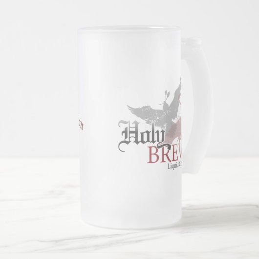 Mattierte Tasse des heiligen Brew - 16oz (VorderseiteRechts)
