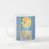Mattierte Tasse des Käses der Hügel (Links)