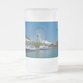 Mattierte Tasse des Navy Pier (Mittel)