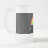 Mattierte Tasse des Regenbogens (Links)