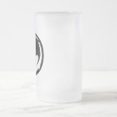 Mattierte Tasse des Schwarzen Drachen (Mittel)