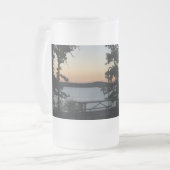 Mattierte Tasse des Tischgesteins (Vorderseite Links)