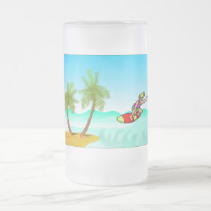 Mattierte Tasse des Typs