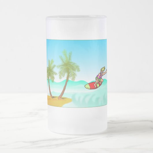 Mattierte Tasse des Typs (Mittel)