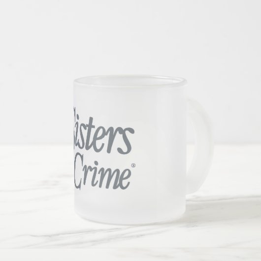 Mattierte Tasse - grau (VorderseiteRechts)