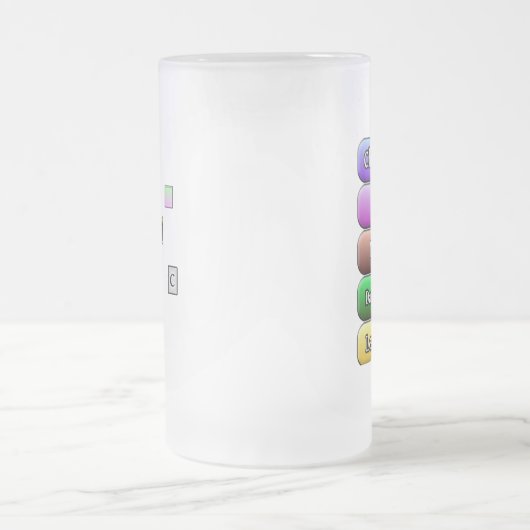 Mattierte Tasse im dritten Alter (Mittel)