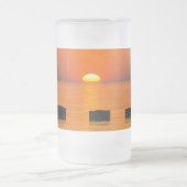 Mattierte Tasse in Orange (Mittel)